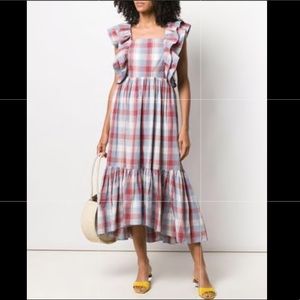 SOLD-NWT - Ulla Johnson Frida Dress Madras sz 0